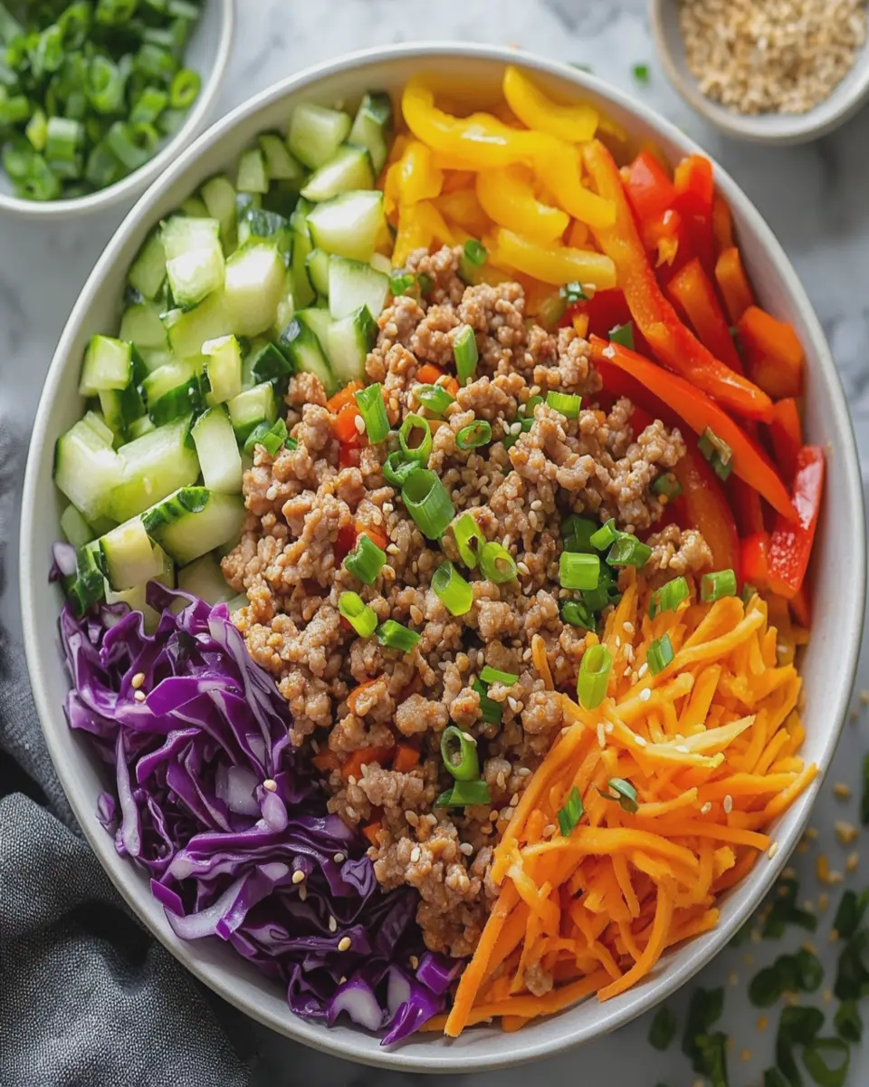 Keto Egg Roll in a Bowl: Easy, Flavorful Comfort Food!