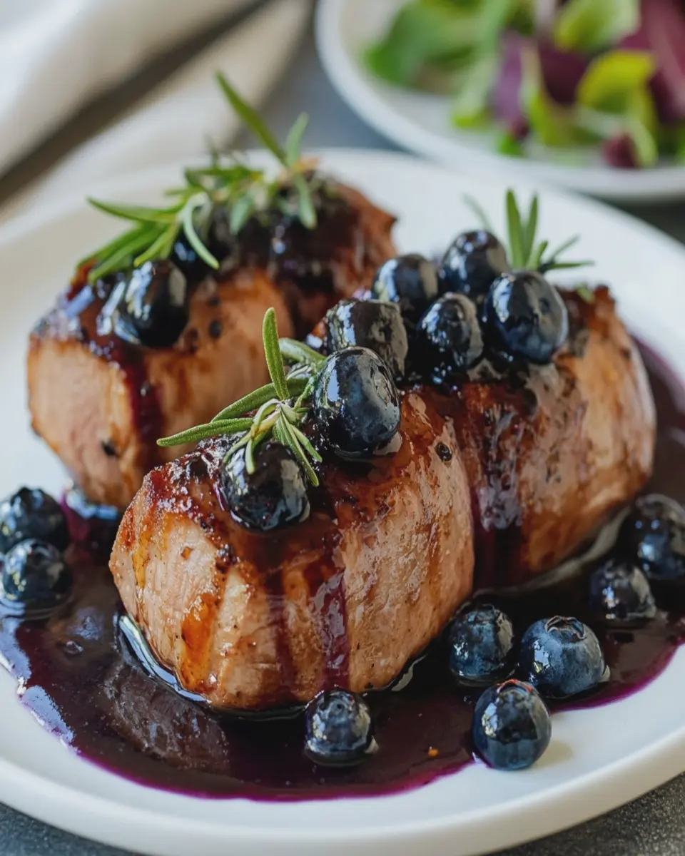Pork Tenderloin with Blueberry Sauce: Elevate Your Dinner Game
